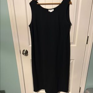 Elegant Black Sleeveless Dress by studio one 16W